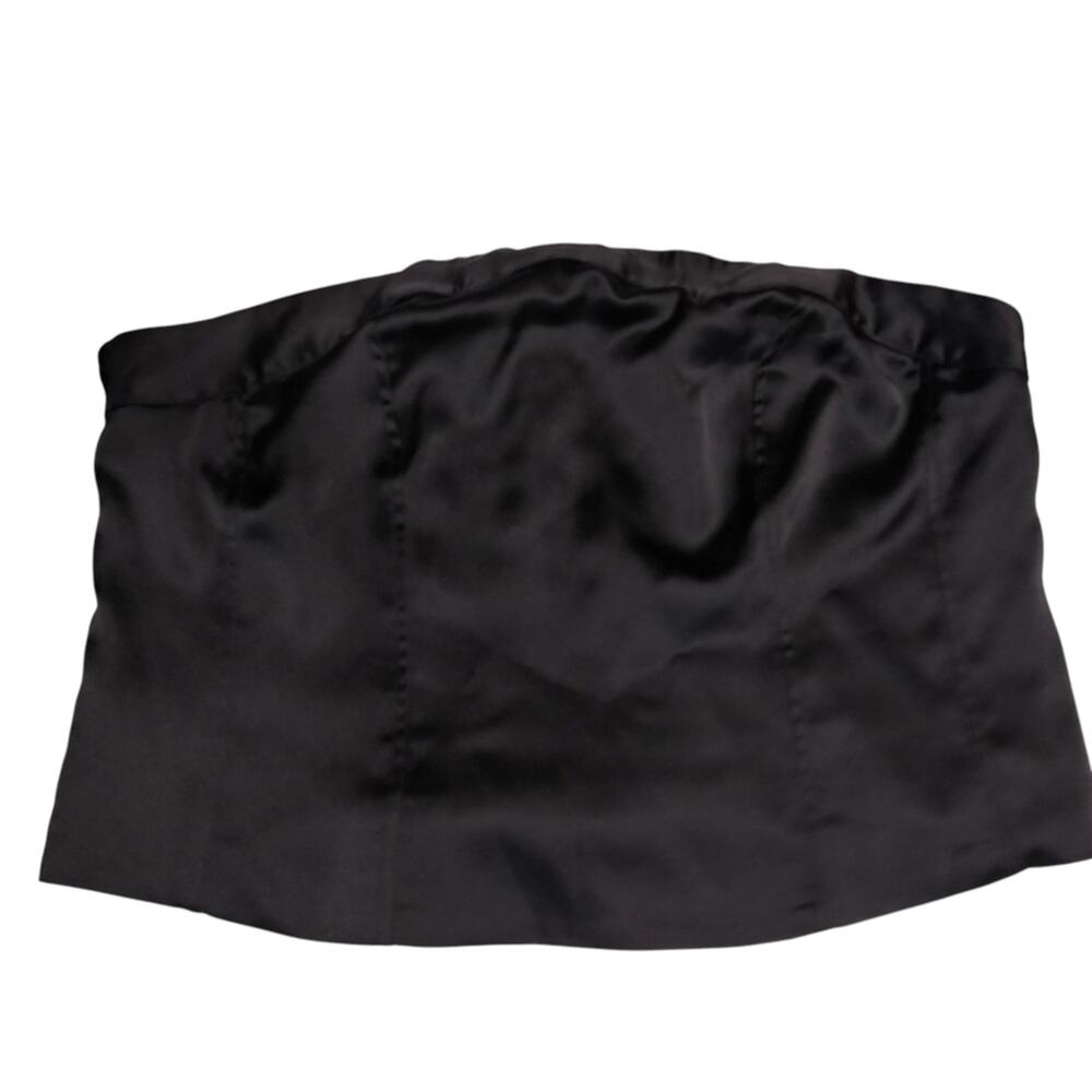 Wild Fable Slim Fit Party Satin Sleeveless Bustier Tube Top Size XXL